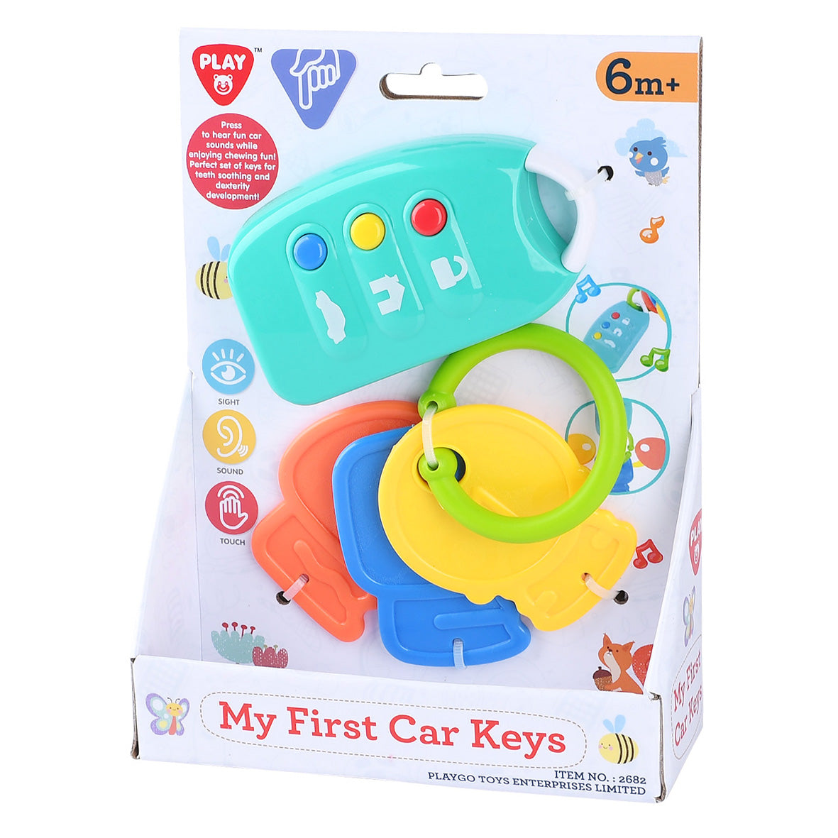 Playgo Toys Battery Operated My First Car Keys