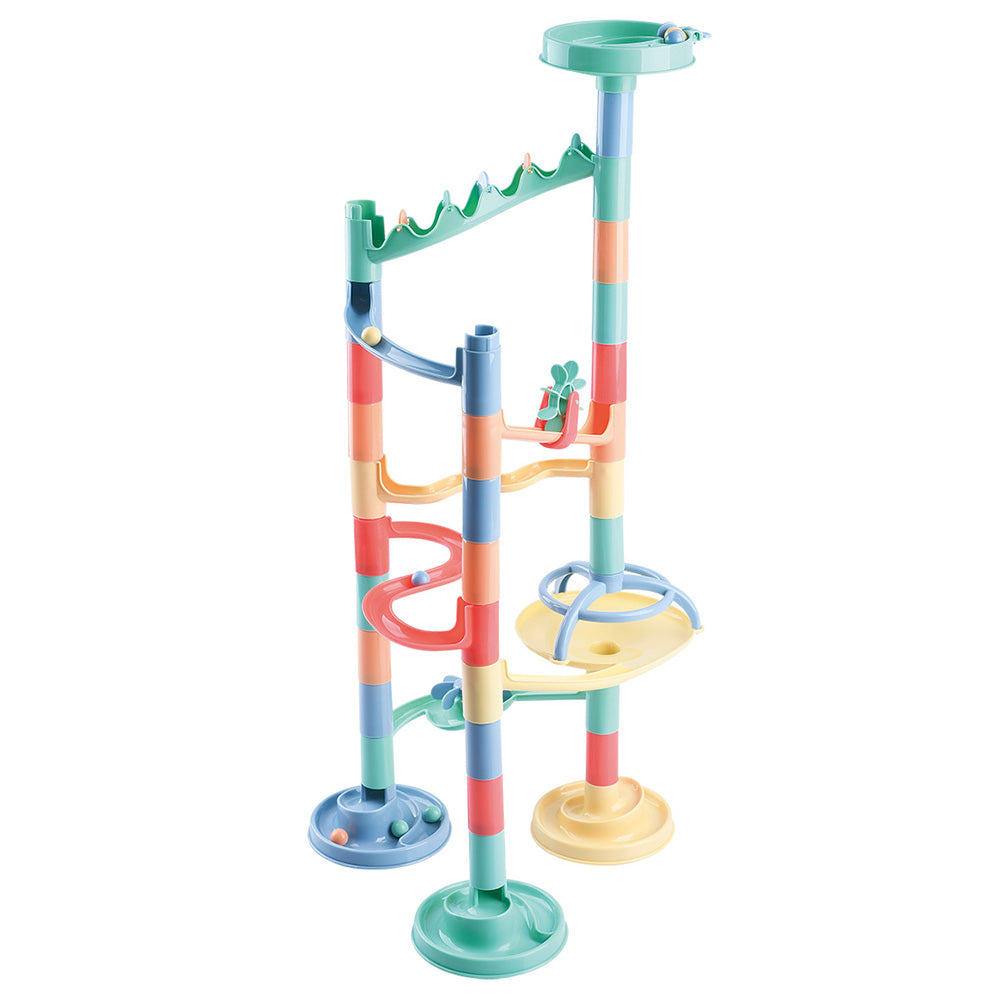 Playgo Toys Recycled Material 1st Marble Race 46 Piece