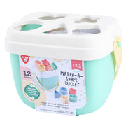 Playgo Toys Recycled Material Match-A-Shape Bucket