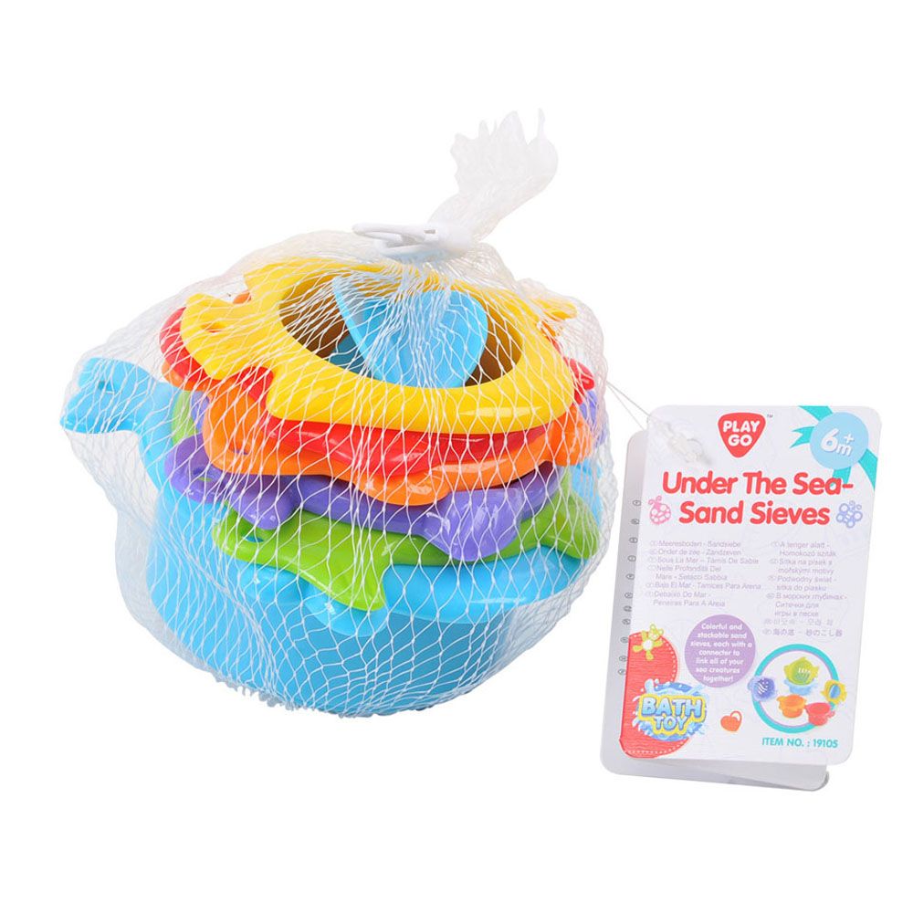 Playgo Toys Under The Sea - Sand Sieves