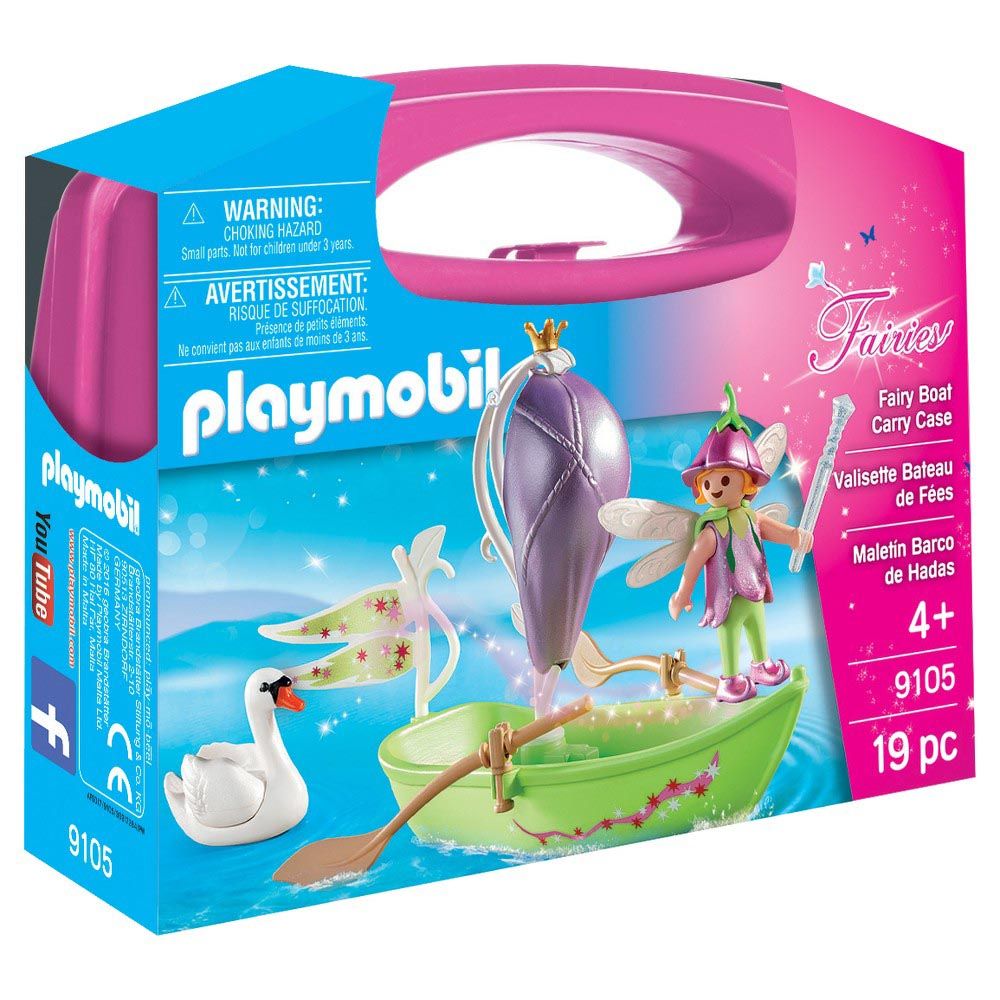 PLAYMOBIL 9105 FAIRY BOAT CARRY CASE