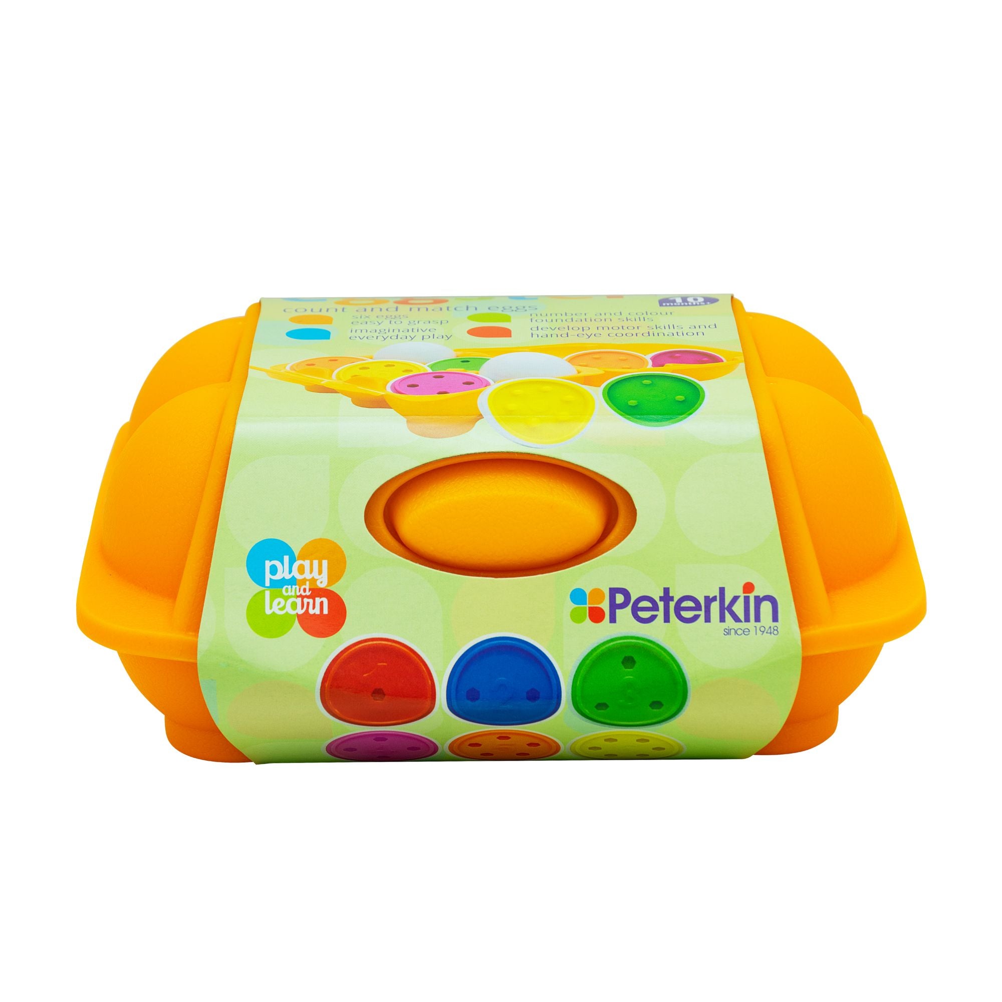 Play And Learn Eggster Count And Match Eggs