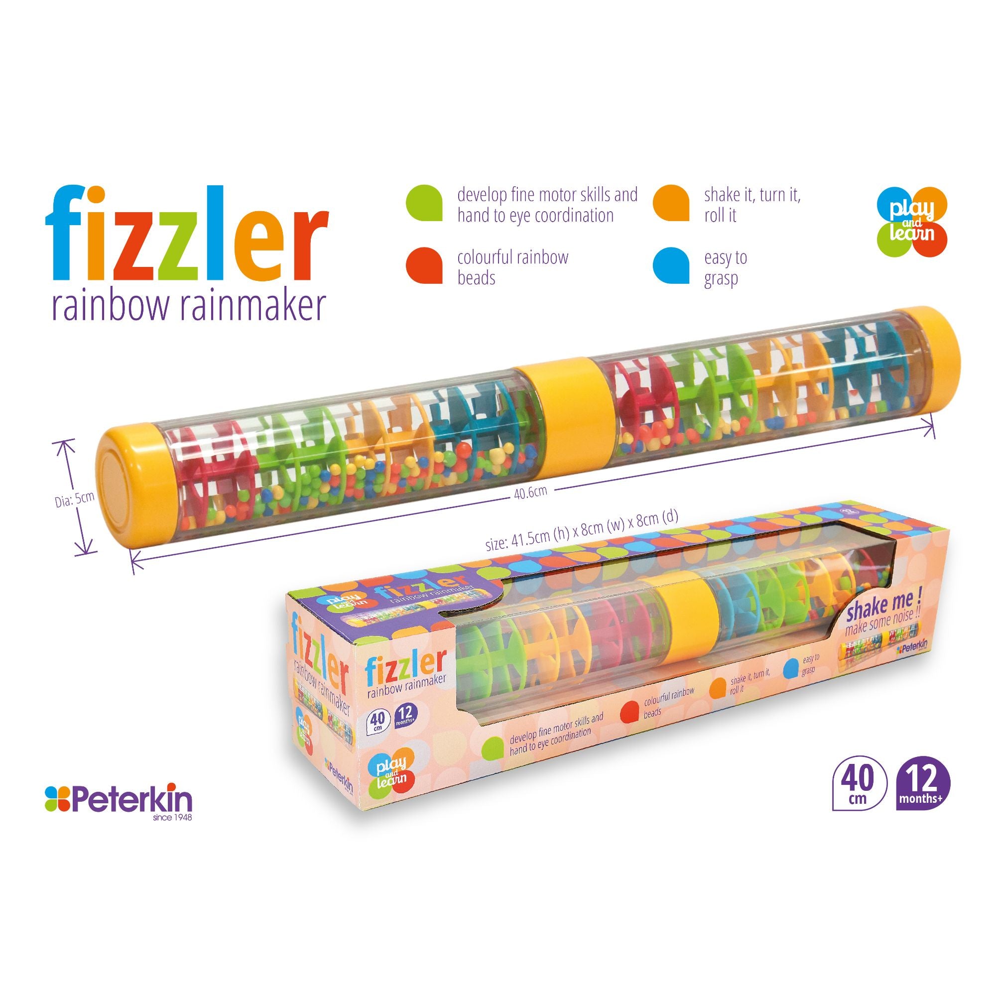 Play And Learn Fizzler Rainbow Rainmaker