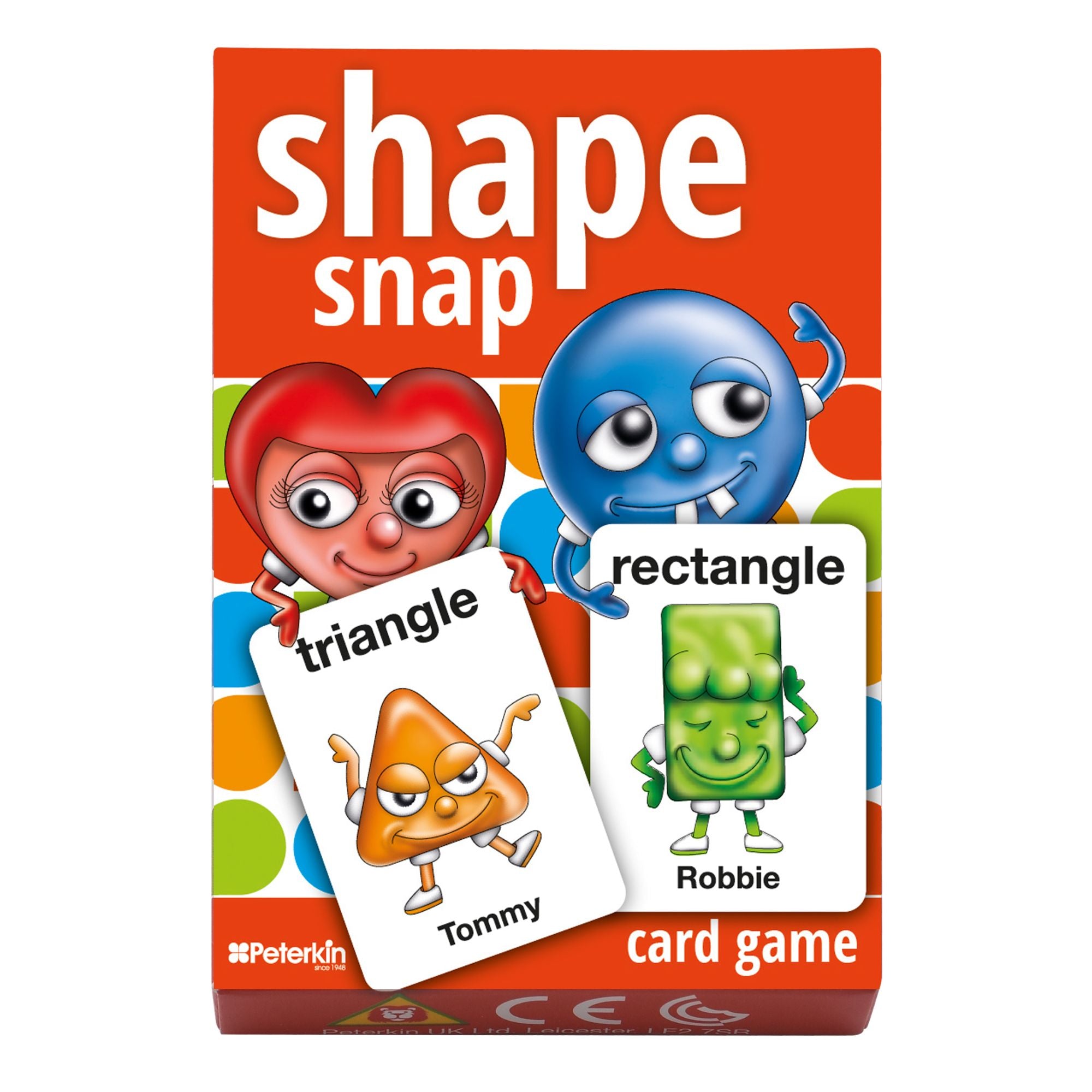 Play And Learn Shape Snap Card Game