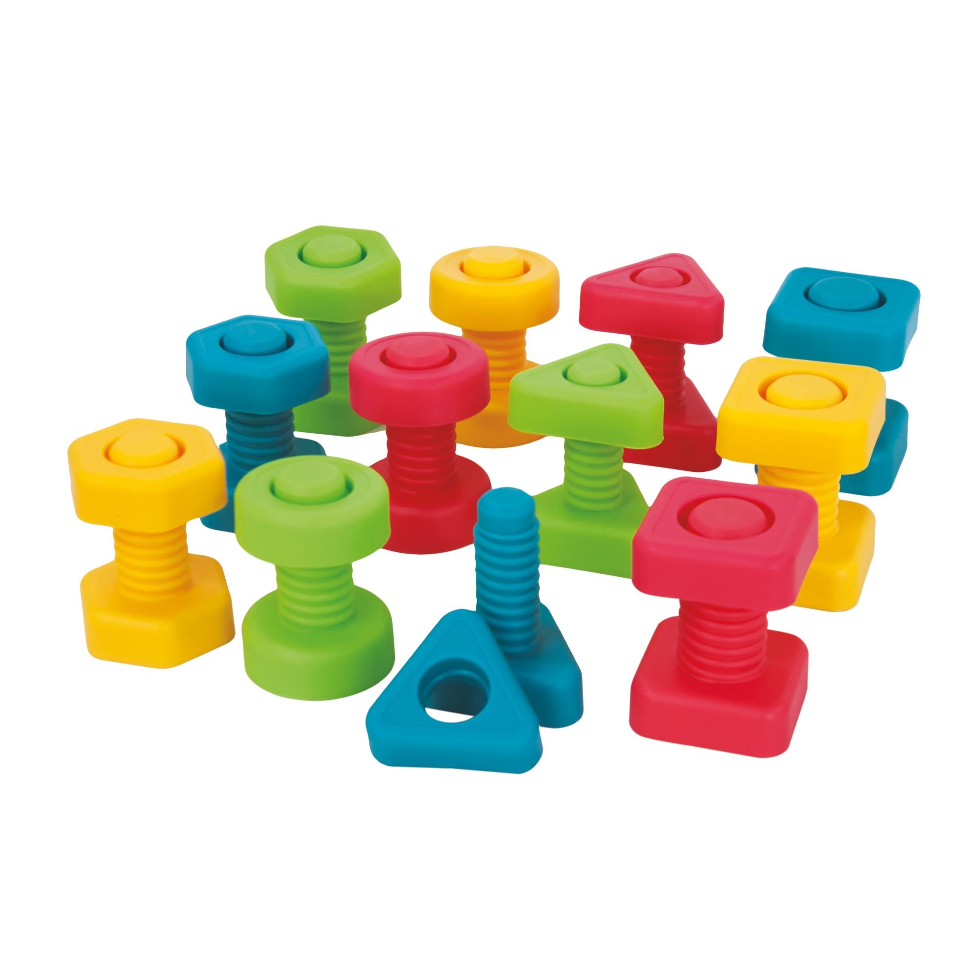 Play And Learn Twistees Nuts And Bolts 24 Pieces