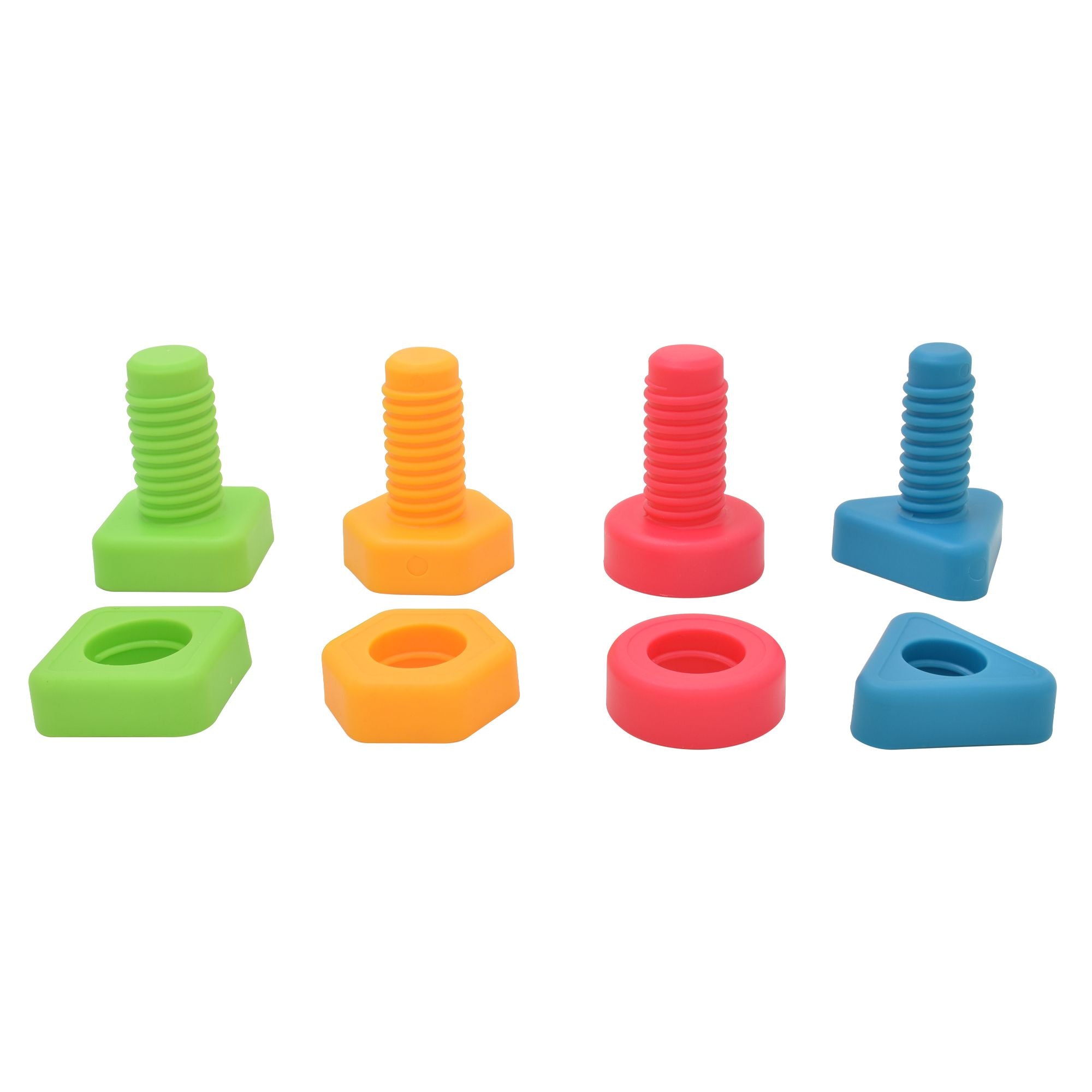 Play And Learn Twistees Nuts And Bolts 24 Pieces