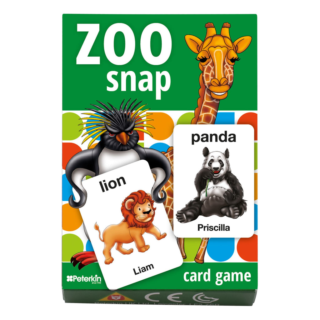 PLAY AND LEARN ZOO SNAP CARD GAME