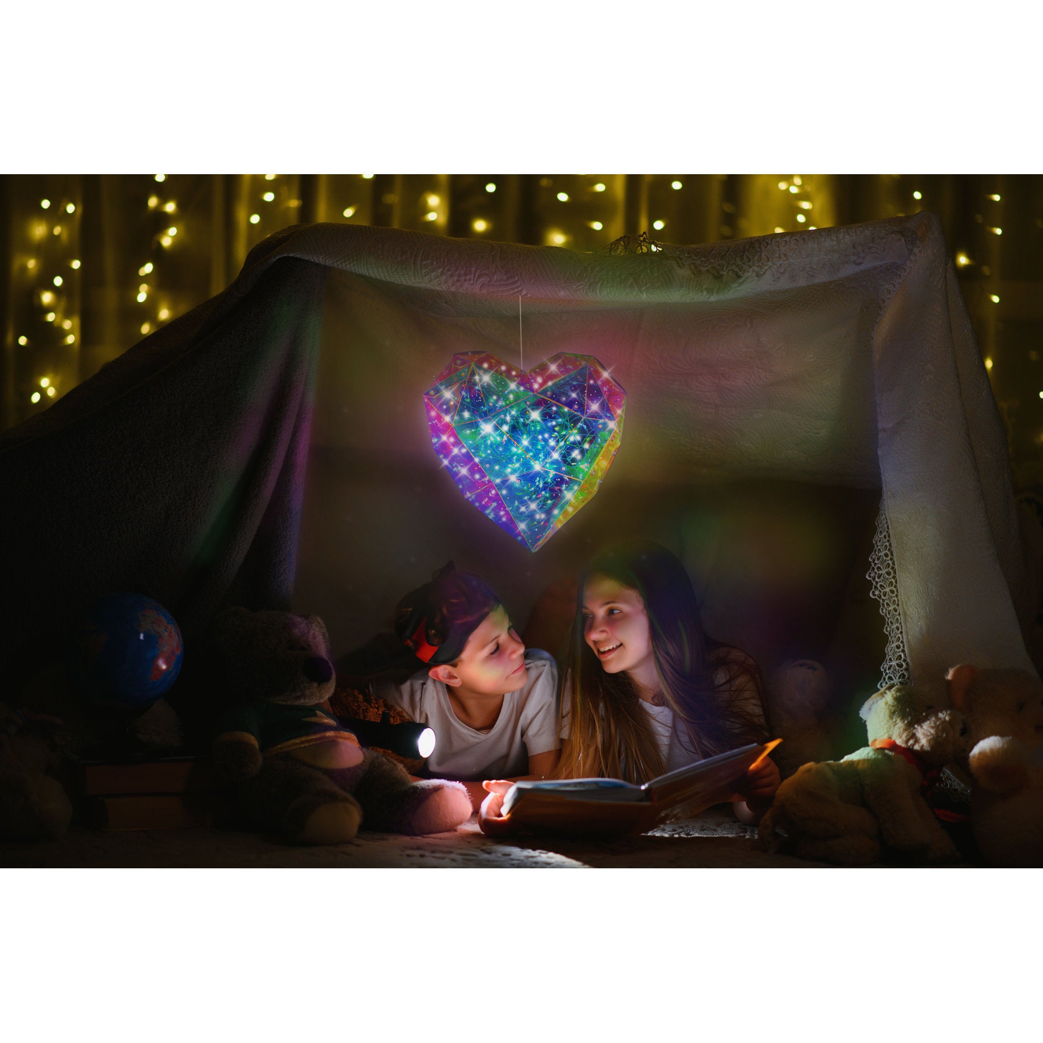 Prismic Hanging Heart 3D Puzzle
