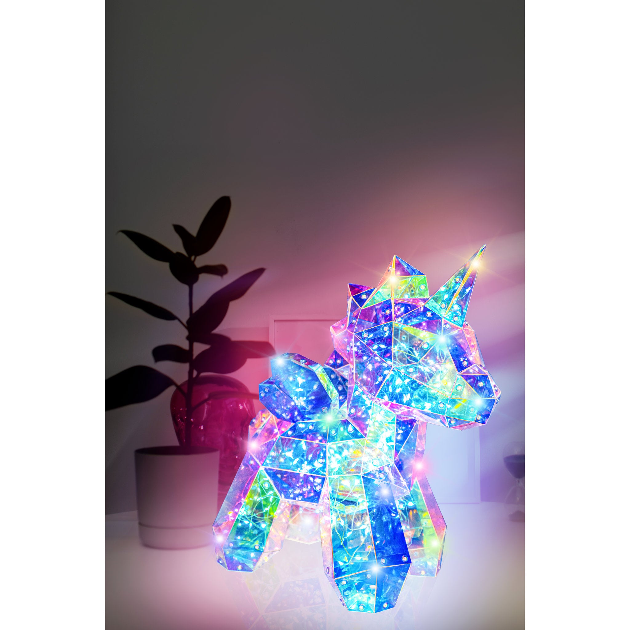 Prismic Unicorn Lantern 3D Puzzle
