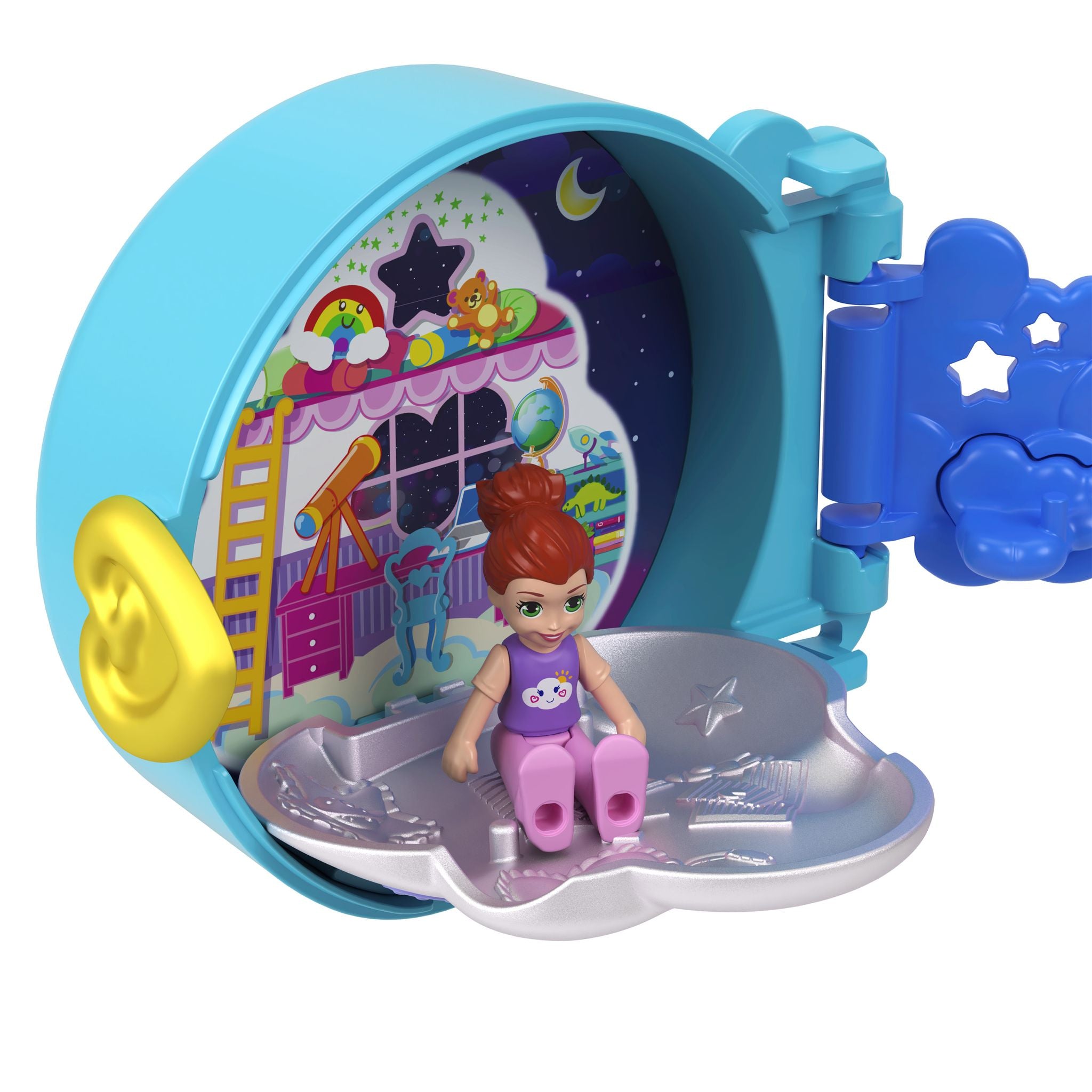 Polly Pocket On The Go Fun - Rainbow Cloud
