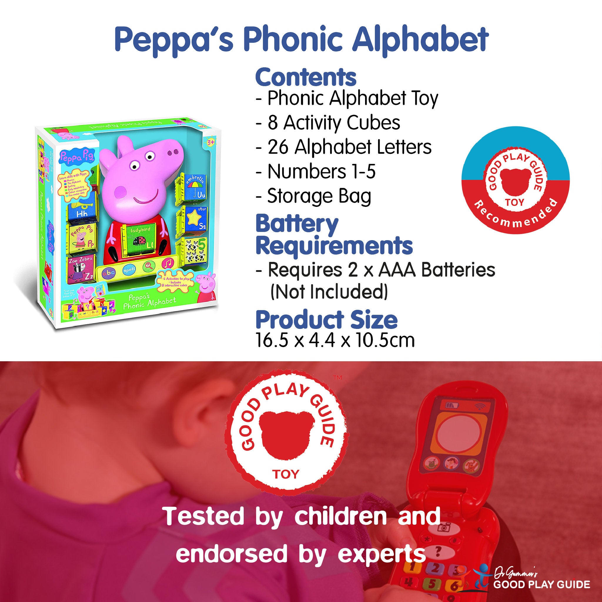 Peppa Pig Peppa's Phonic Alphabet