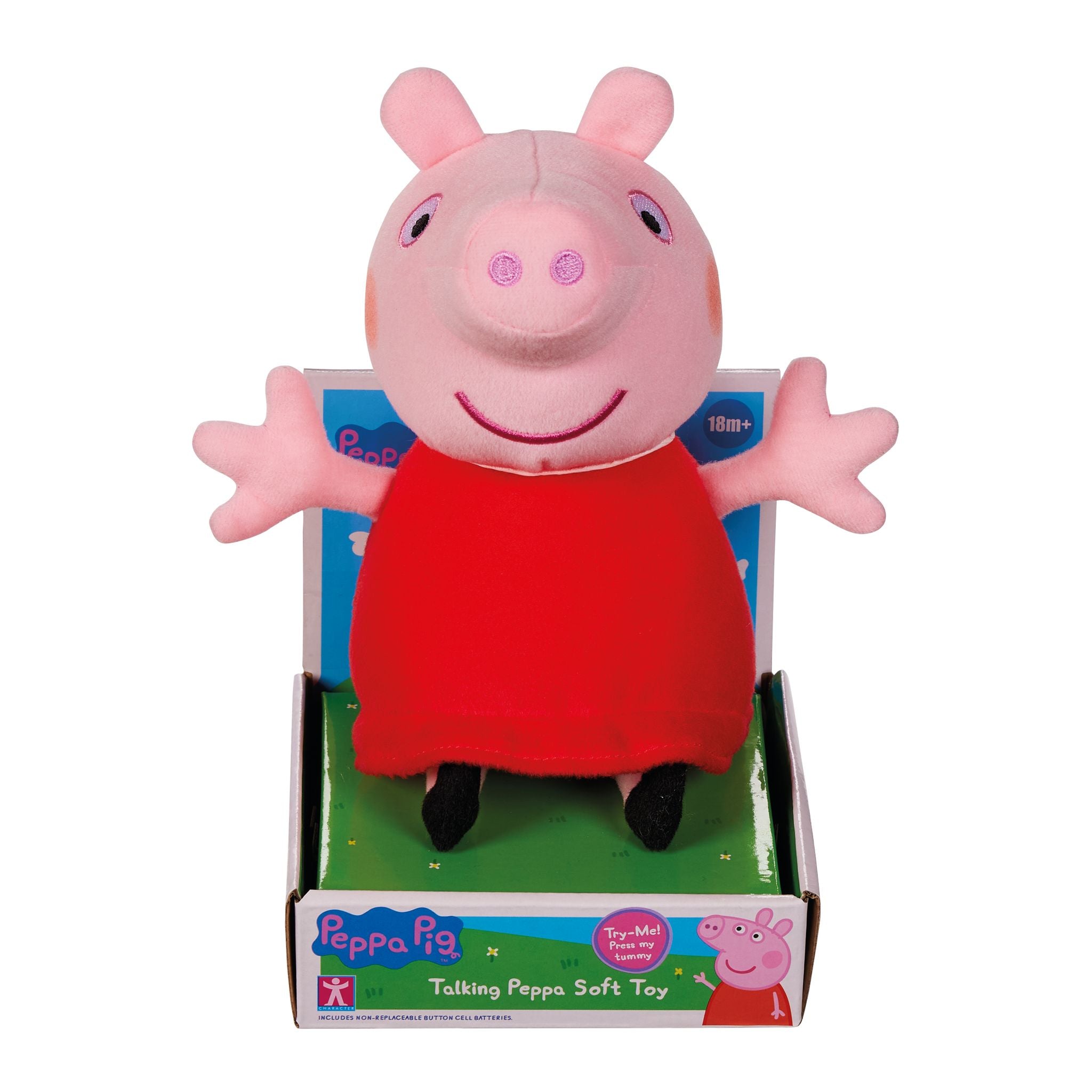 Peppa Pig Talking Peppa Soft Toy