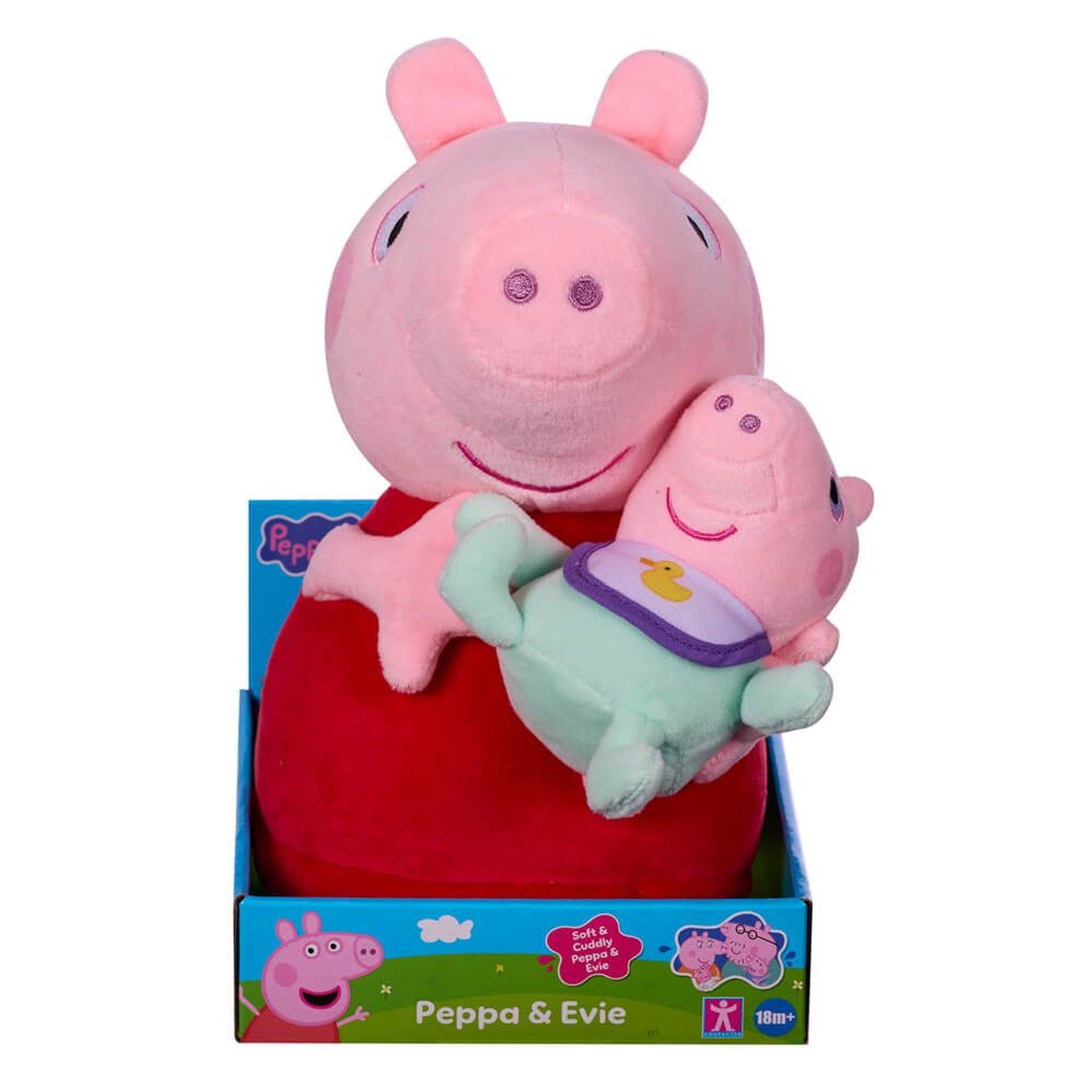 Peppa Pig Peppa Evie Plush – Toyworld Australia