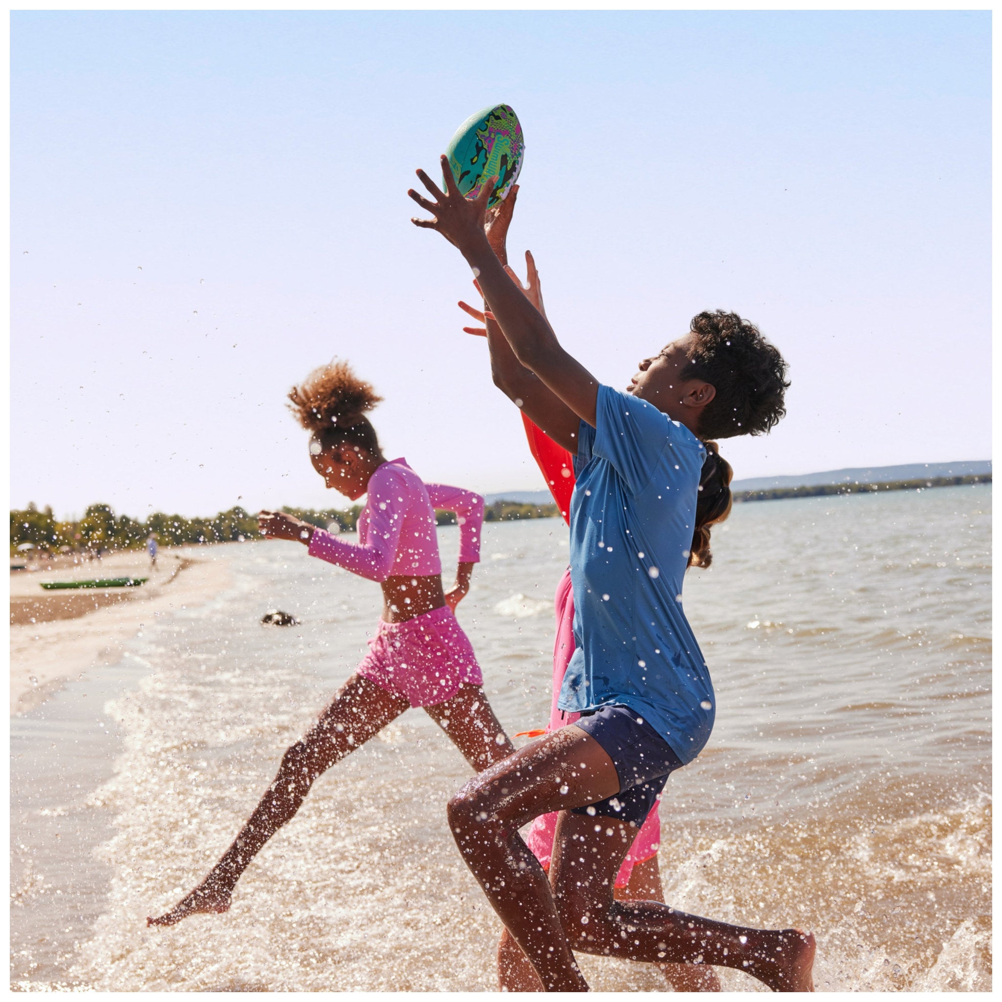 Swimways NFL Hydro Football Green