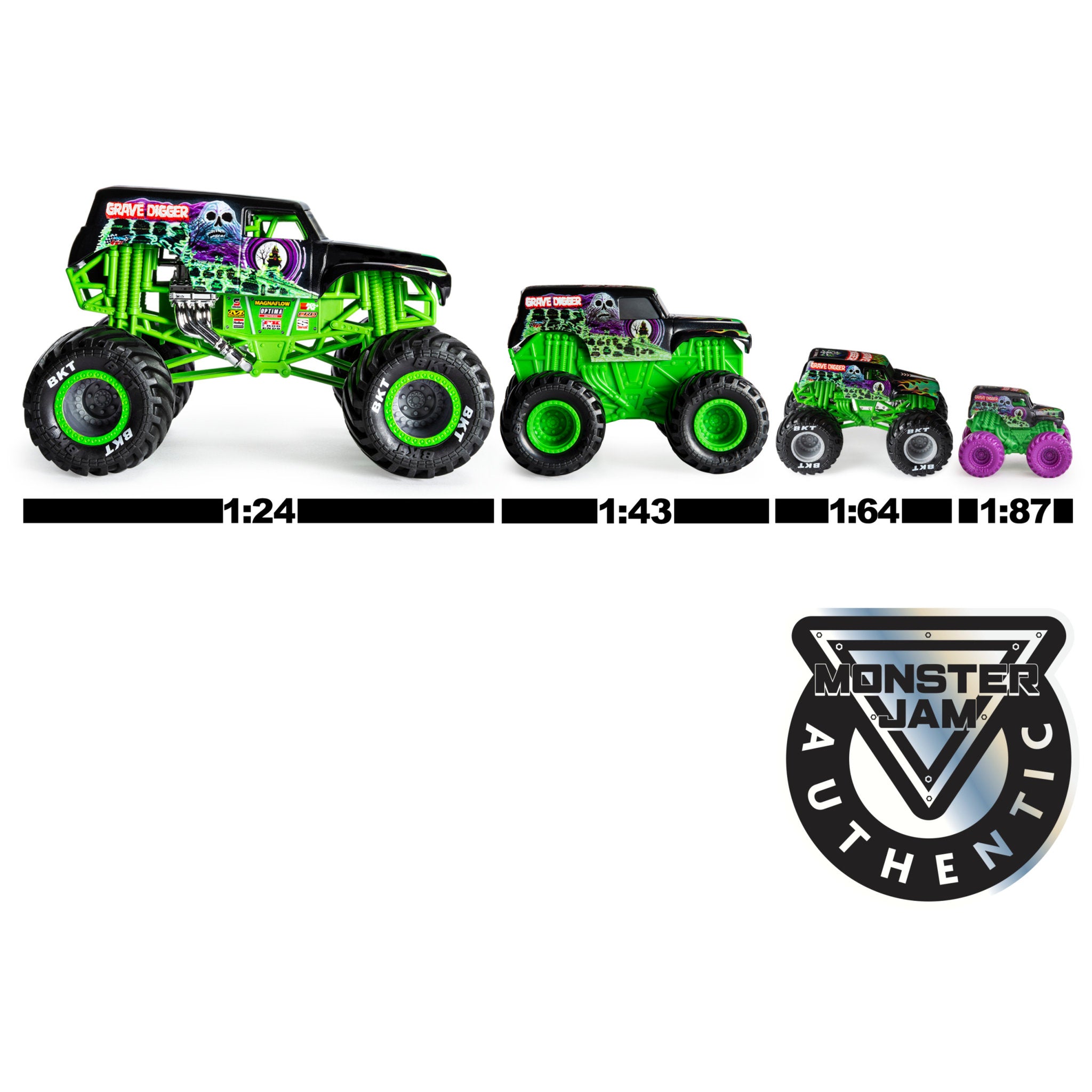 Monster Jam 1:64 Mud Blasters Colour Change - Sparkle Smash