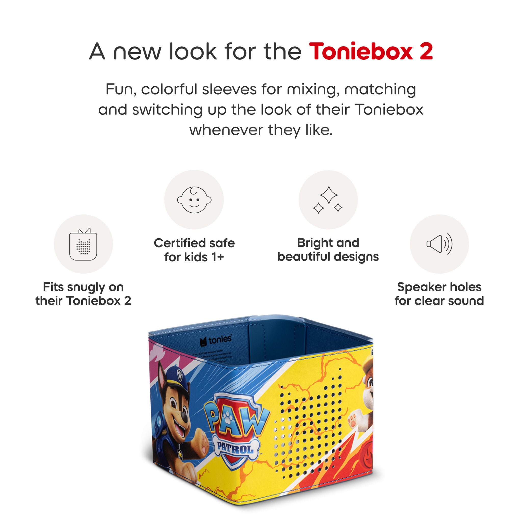 Tonies Toniebox 2 Sleeve - PAW Patrol