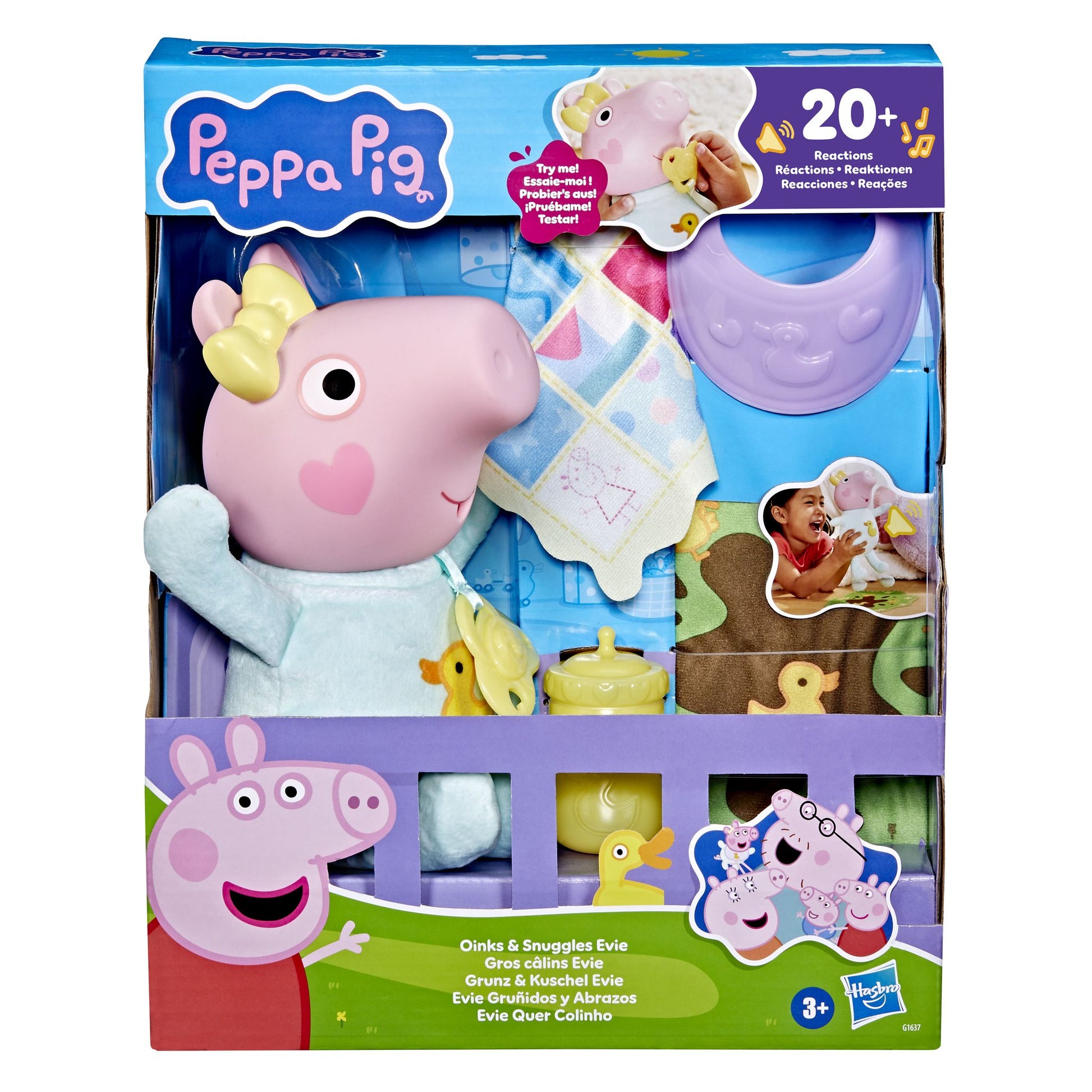 Peppa Pig Oinks & Snuggles Evie - Toyworld Australia