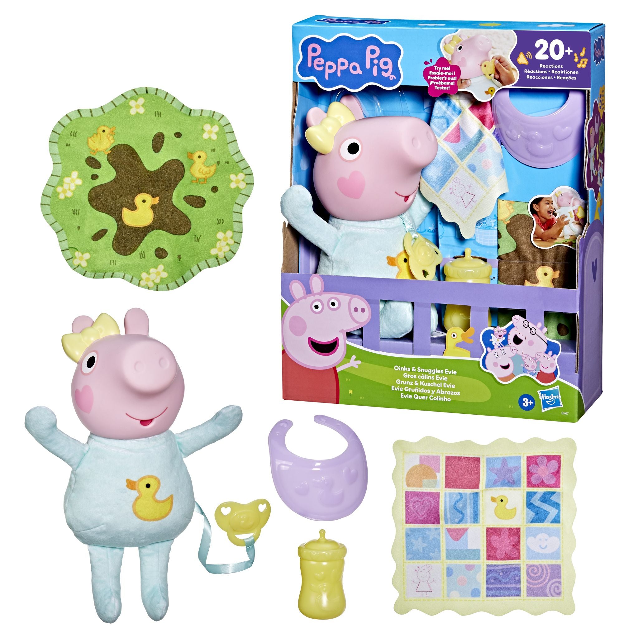 Peppa Pig Oinks & Snuggles Evie - Toyworld Australia