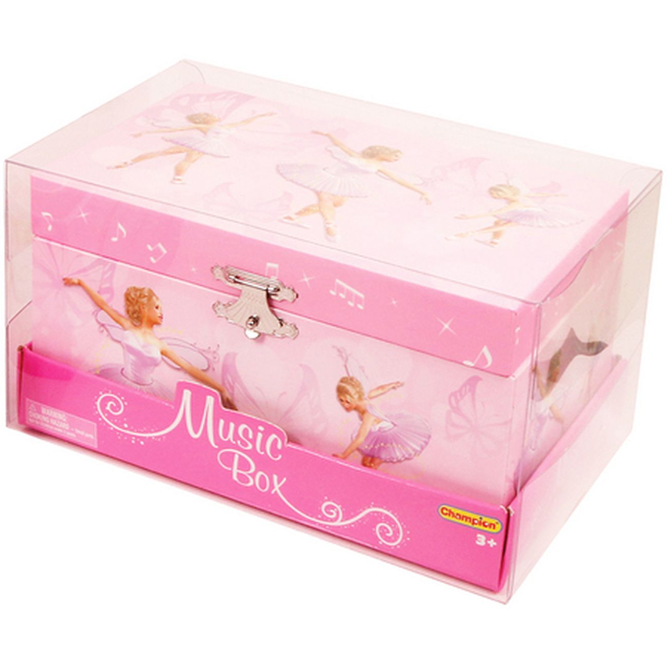 Ballerina Pink Music Box