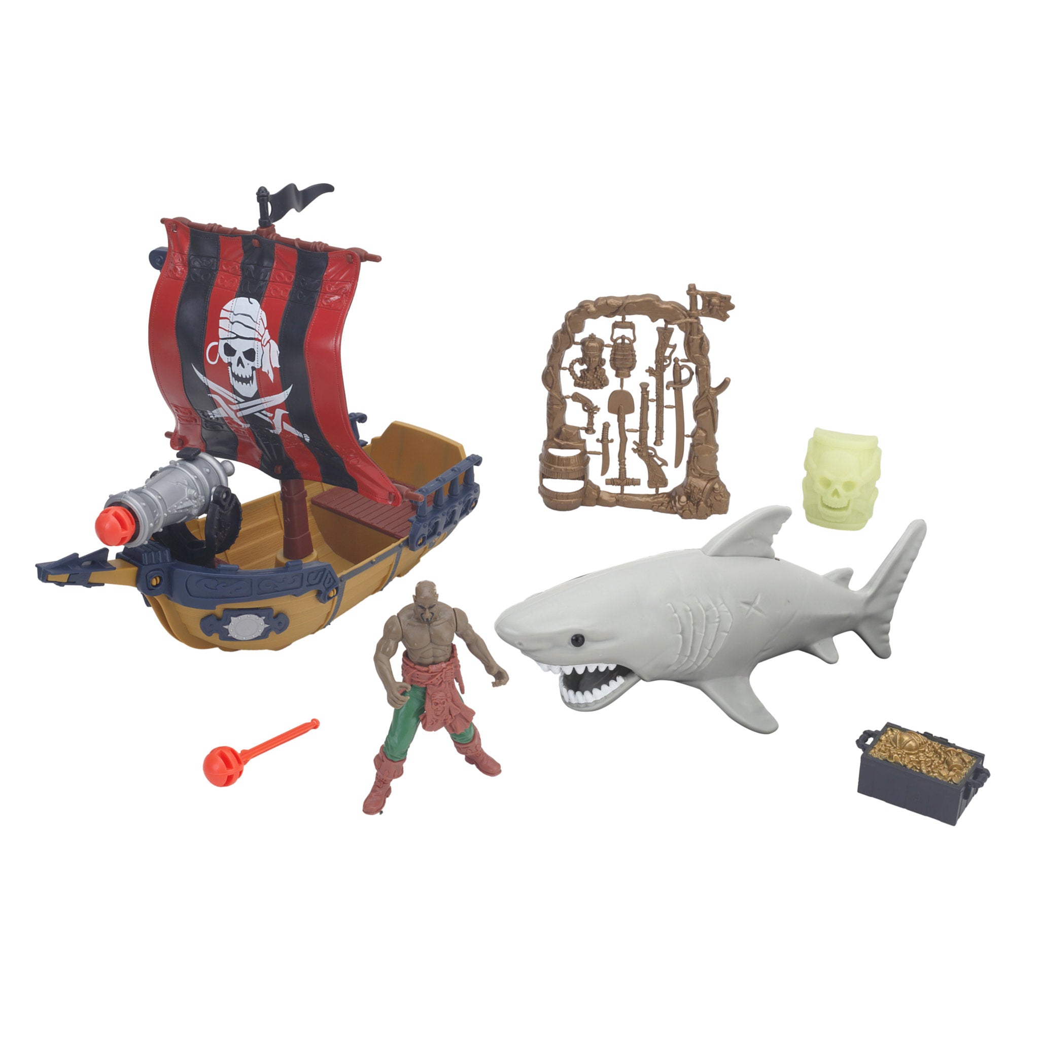 Pirates Shark Attack Treasure Quest Playset