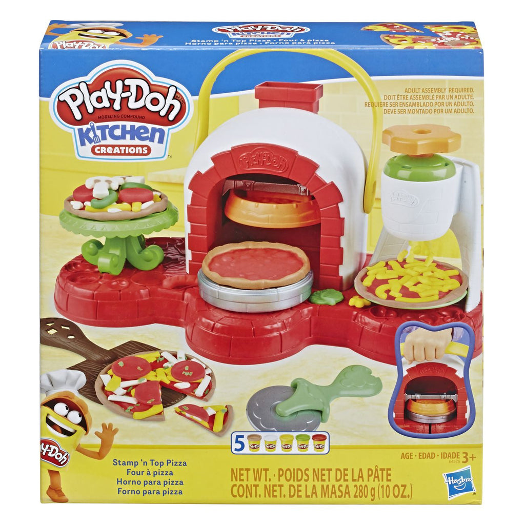 PLAY-DOH KITCHEN CREATIONS STAMP 'N TOP PIZZA