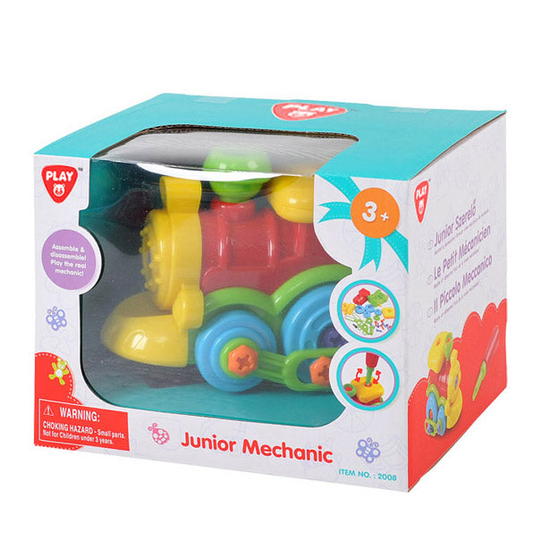 Playgo Toys Junior Mechanic Train - Toyworld Australia