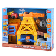 Playgo Toys Construction Site 8 Piece Playset