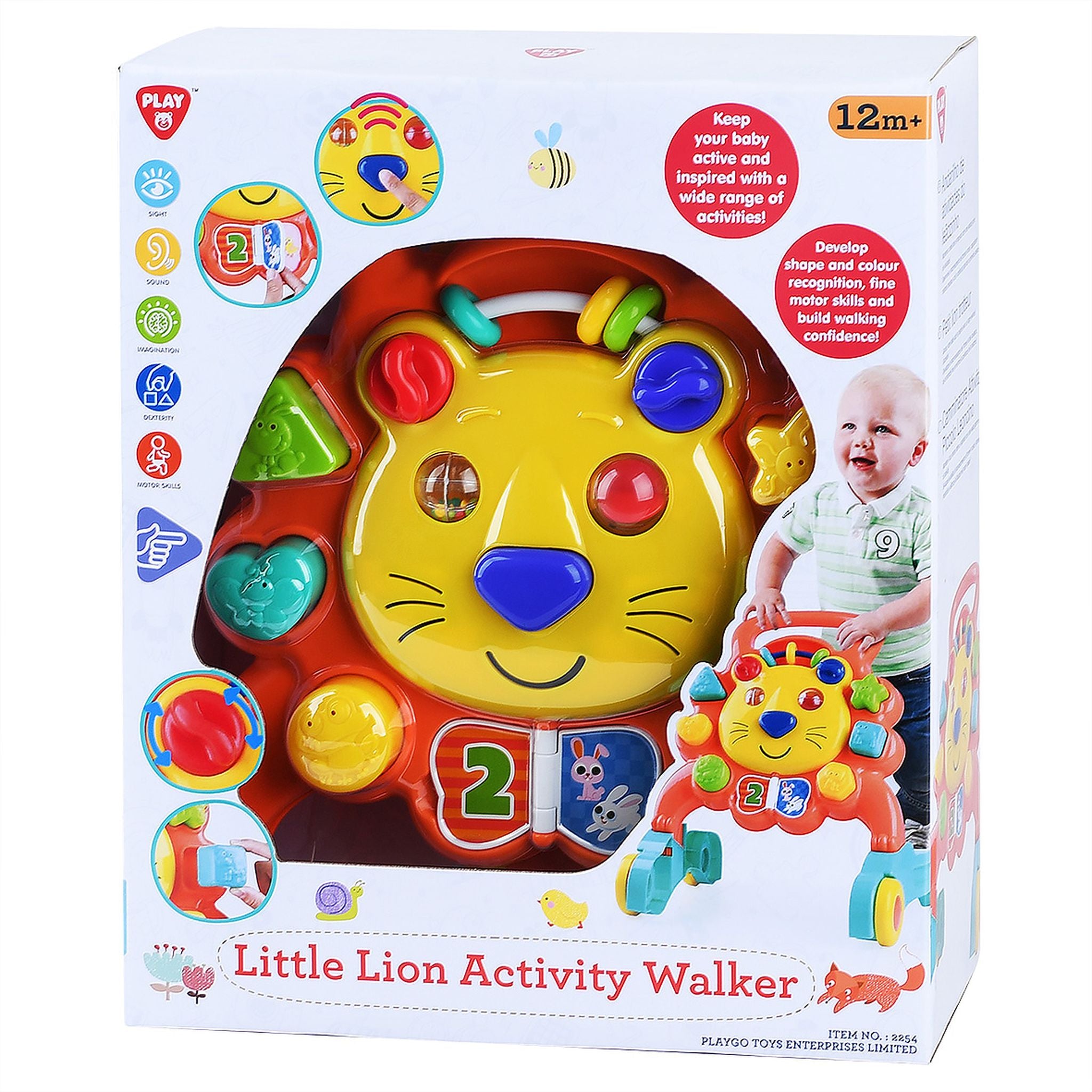 Playgo Toys Little Lion Activity Walker