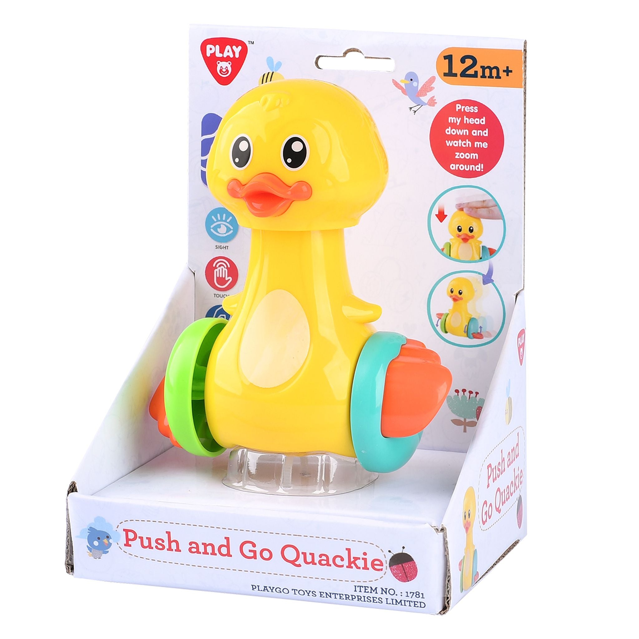 Playgo Toys Push & Go Duck