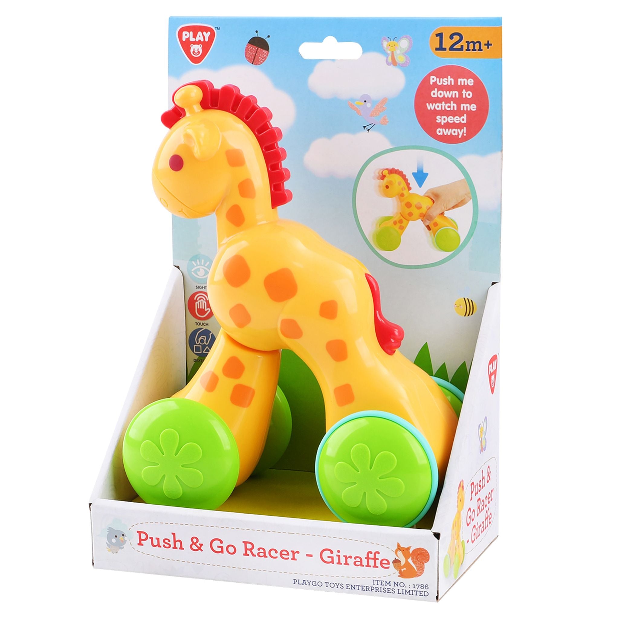 Playgo Toys Push & Go Racer - Giraffe