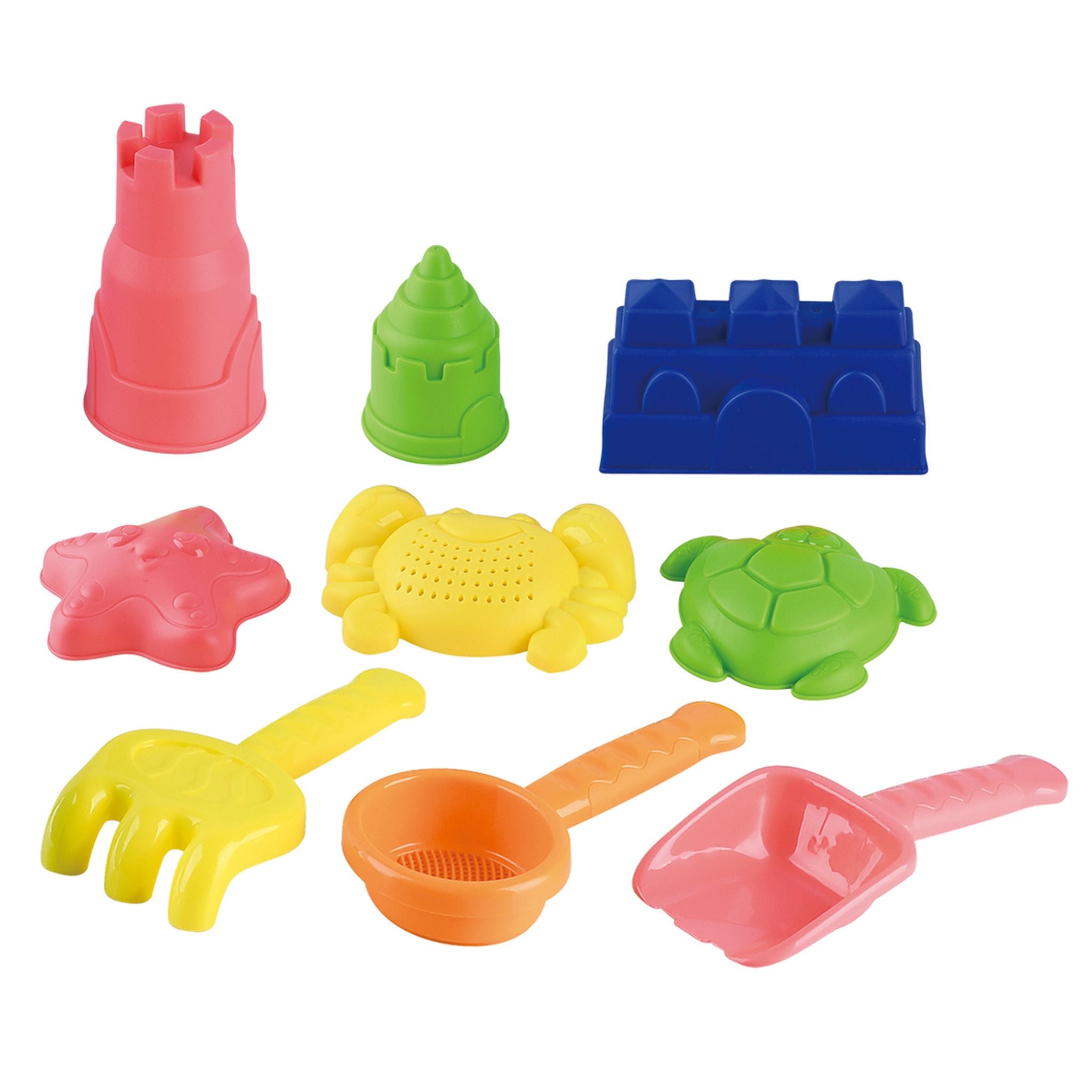 Playgo Toys Sand Toys Play & Mould 9 Piece Set