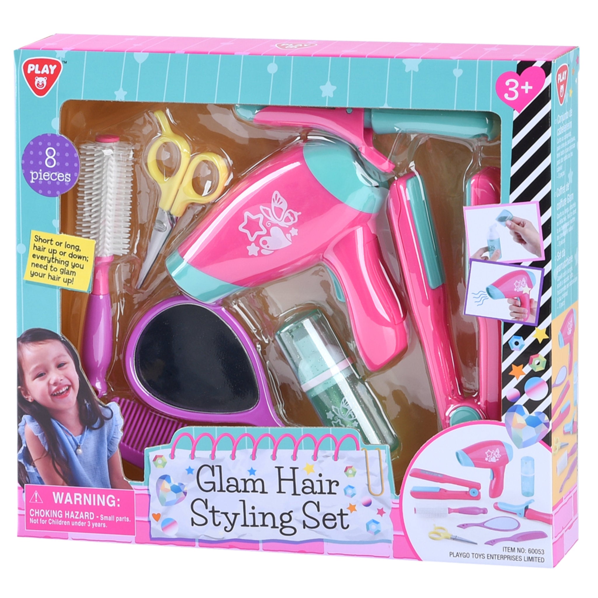 Playgo Toys Glam Hair Styling Set