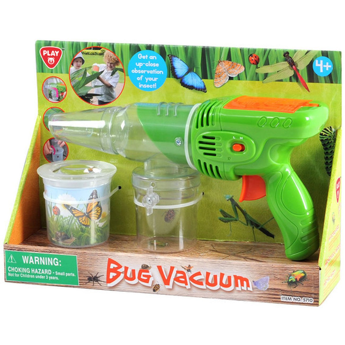 PLAYGO TOYS ENT. LTD. BUG VACUUM BATTERY OPERATED
