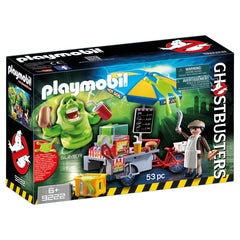 PLAYMOBIL 9222 GHOSTBUSTERS SLIMER WITH HOT DOG STAND
