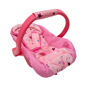 Playworld Doll Carry Car Seat Pink