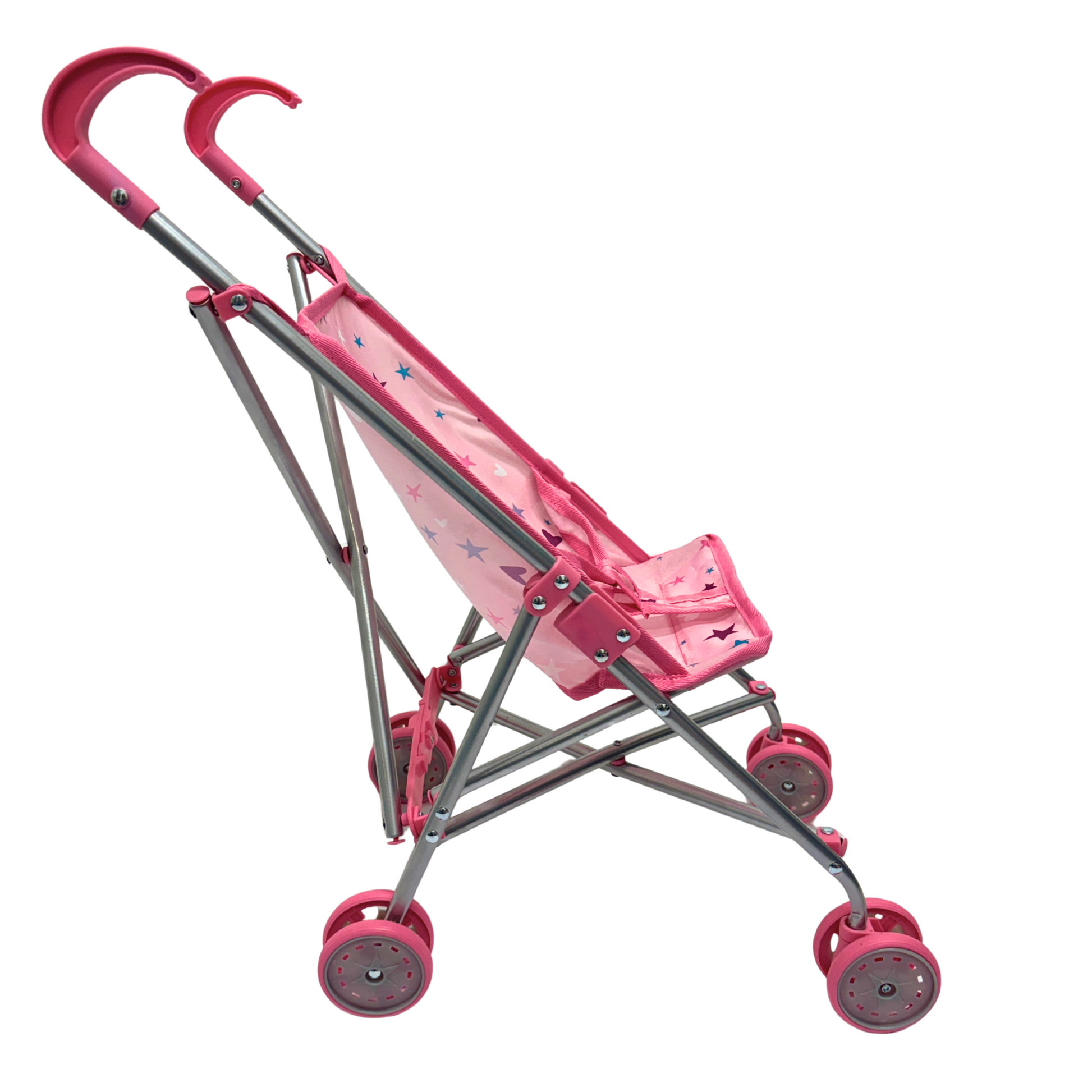 Playworld Doll Umbrella Stroller Pink - Toyworld Australia