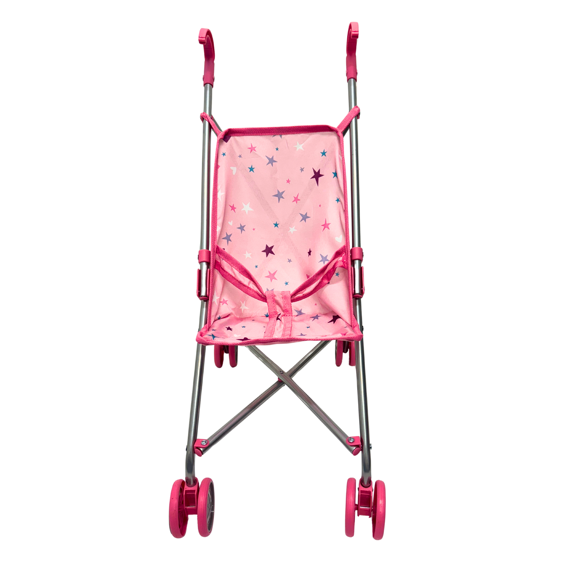 Playworld Doll Umbrella Stroller Pink - Toyworld Australia