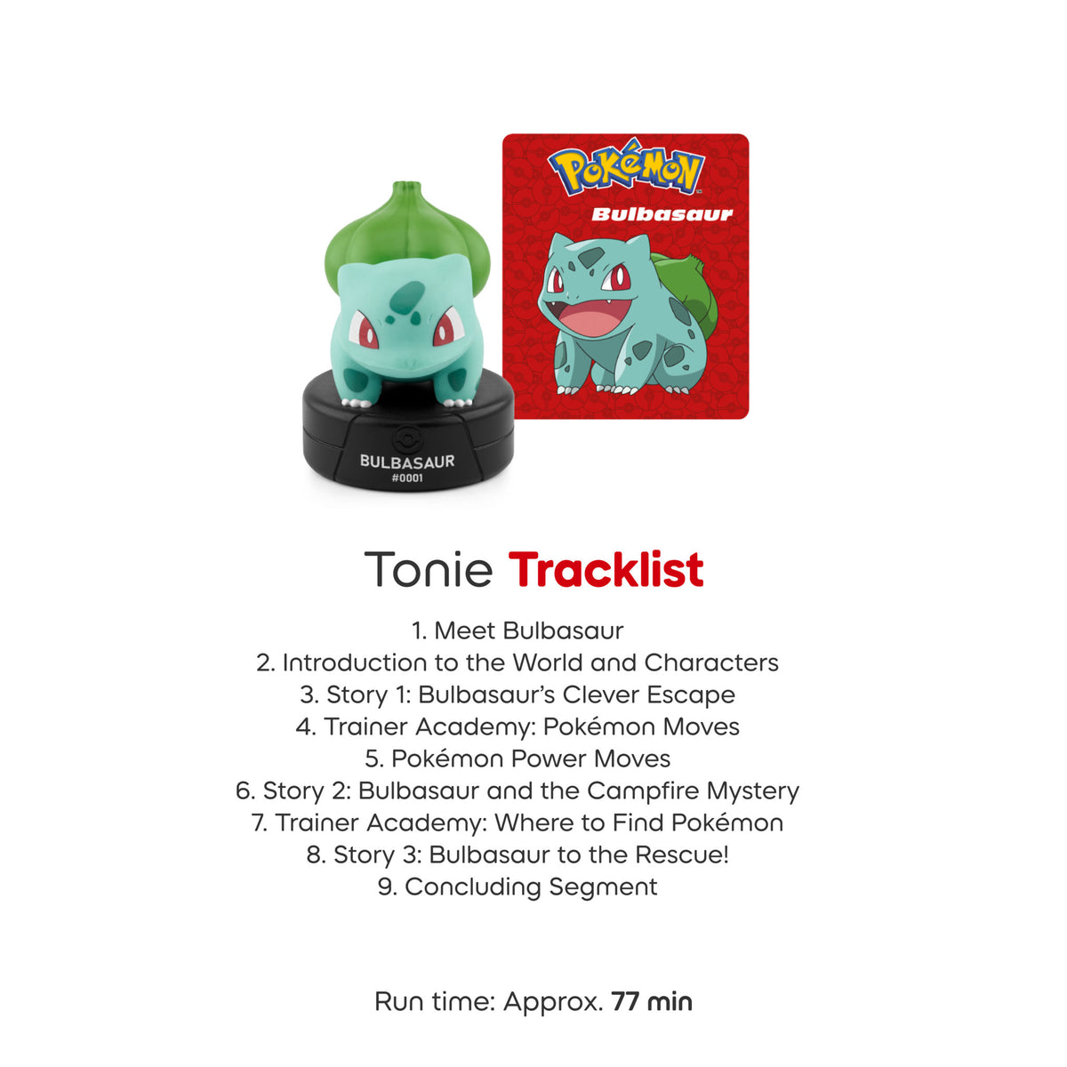 Tonies Audio Character - Pokémon Bulbasaur