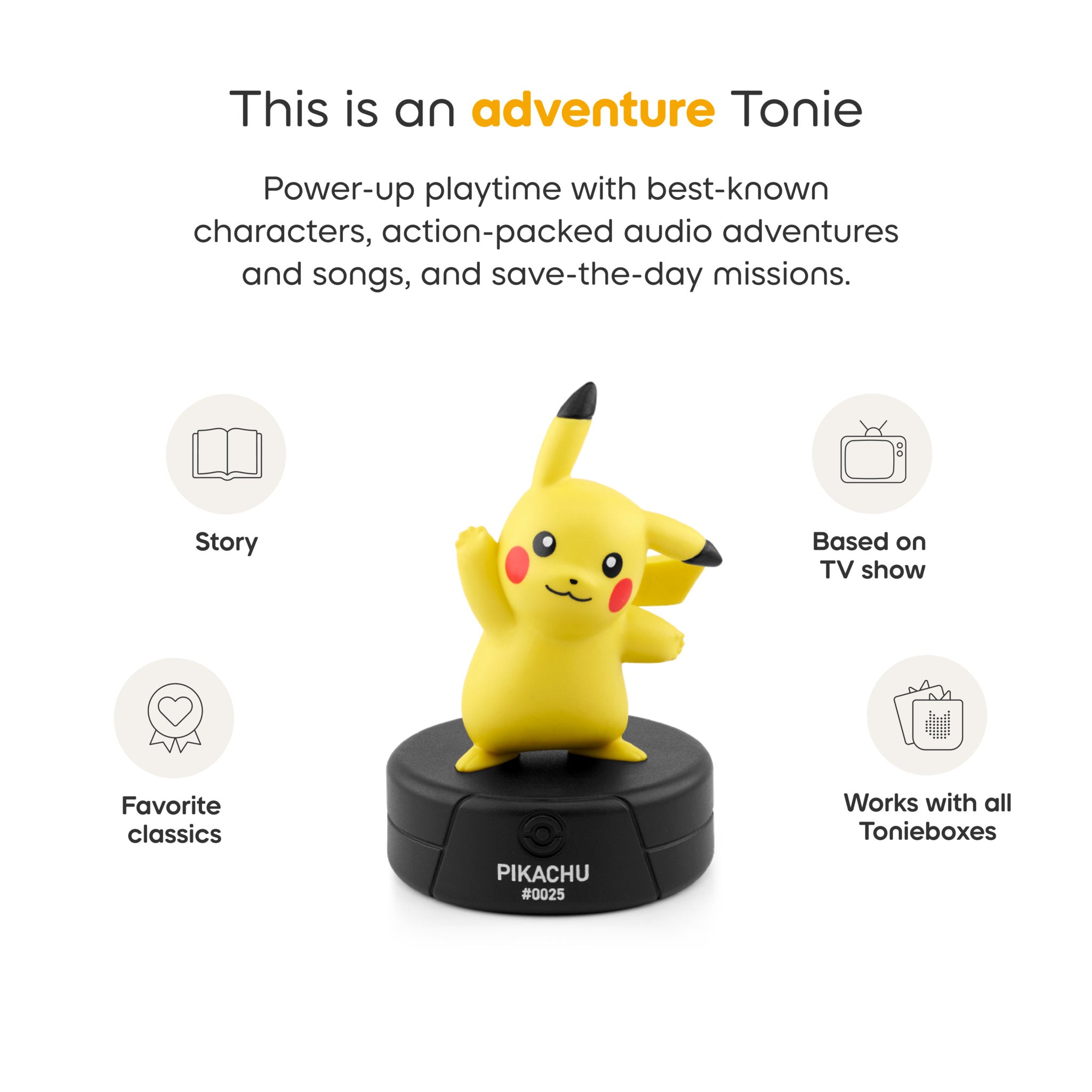 Tonies Audio Character - Pokémon Pikachu