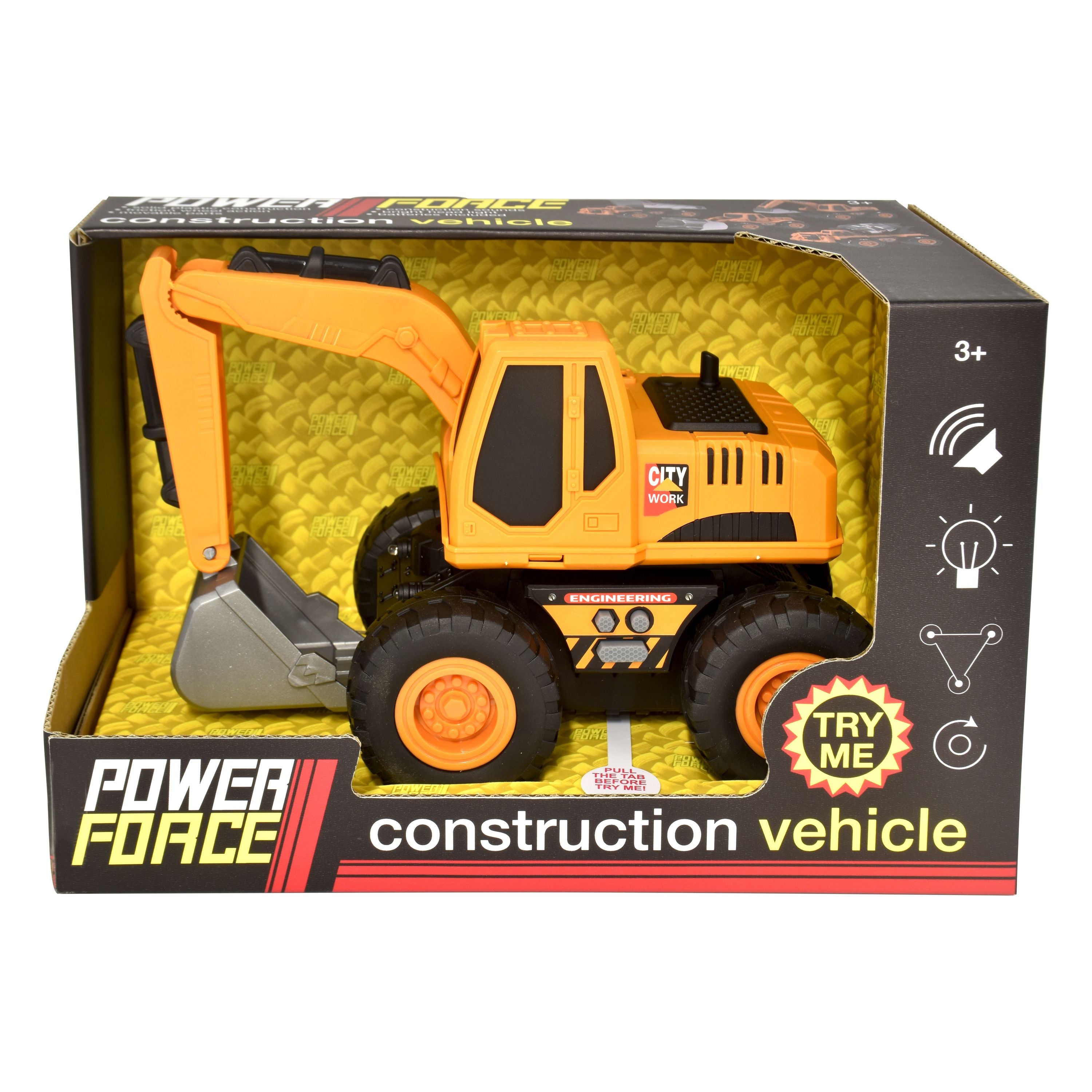 Power Force Construction Vehicle Excavator