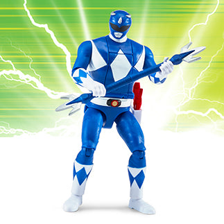 Mighty Morphin Power Rangers Auto-Morphin Figures - Blue Ranger - Toyworld Australia