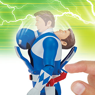 Mighty Morphin Power Rangers Auto-Morphin Figures - Blue Ranger - Toyworld Australia