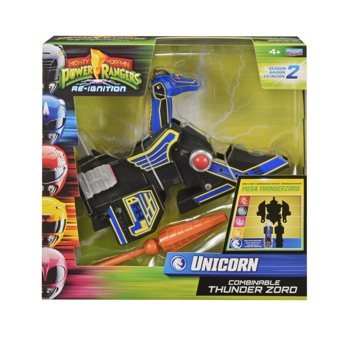 Power Rangers Re-Ignition Combinable Thunderzord Action Figure - Unicorn