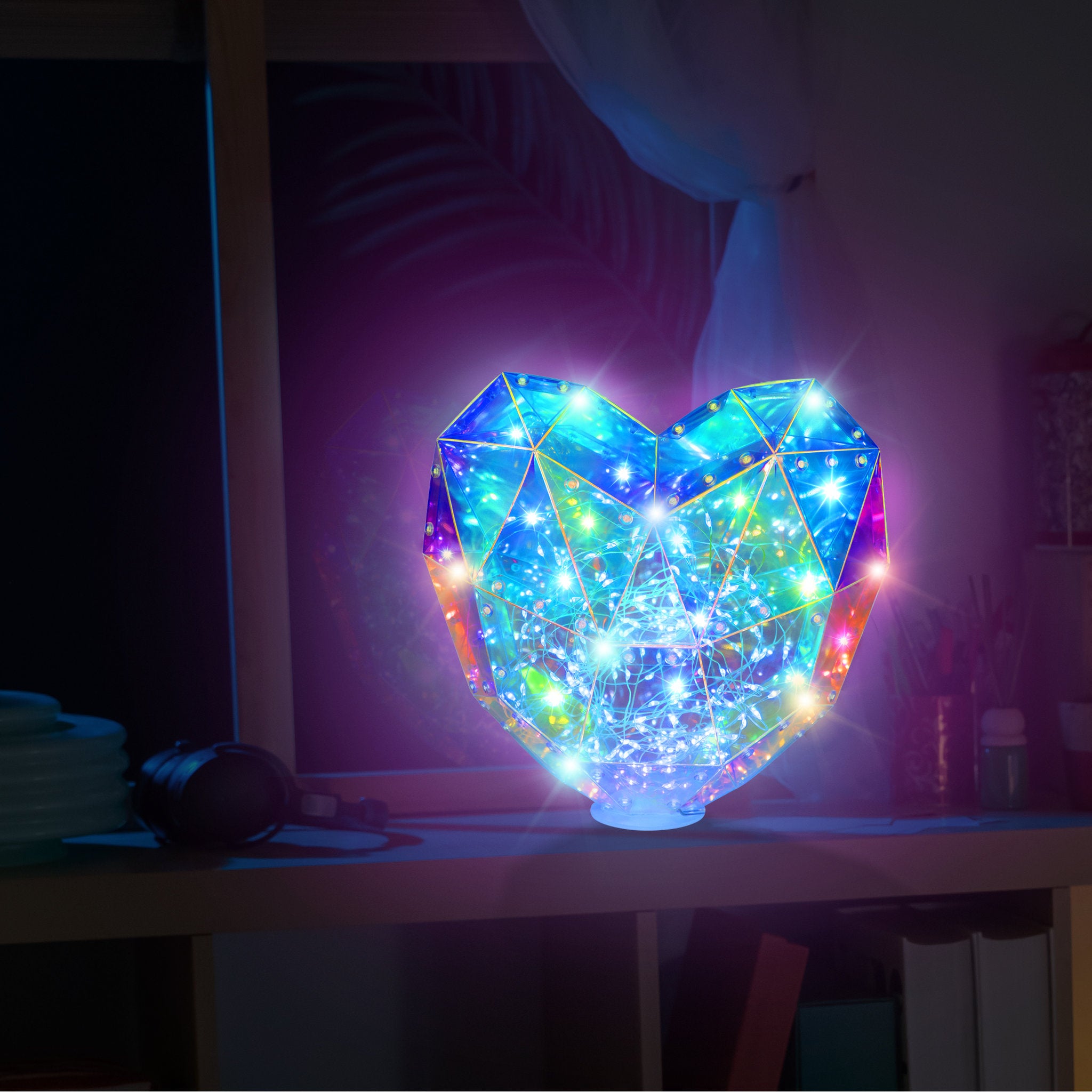 Prismic Table Top Heart Lantern 3D Puzzle