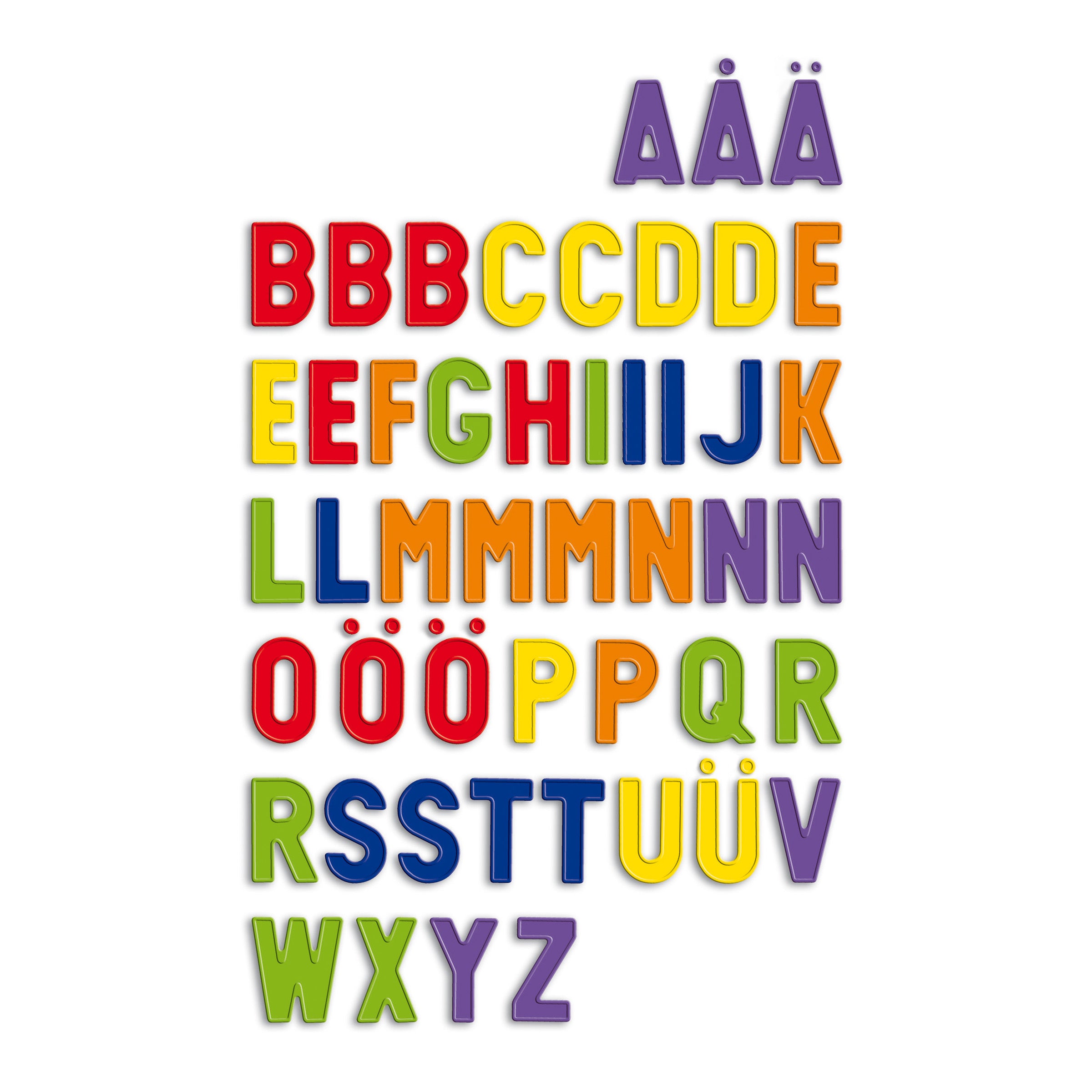 Quercetti Magnetic Uppercase Letters