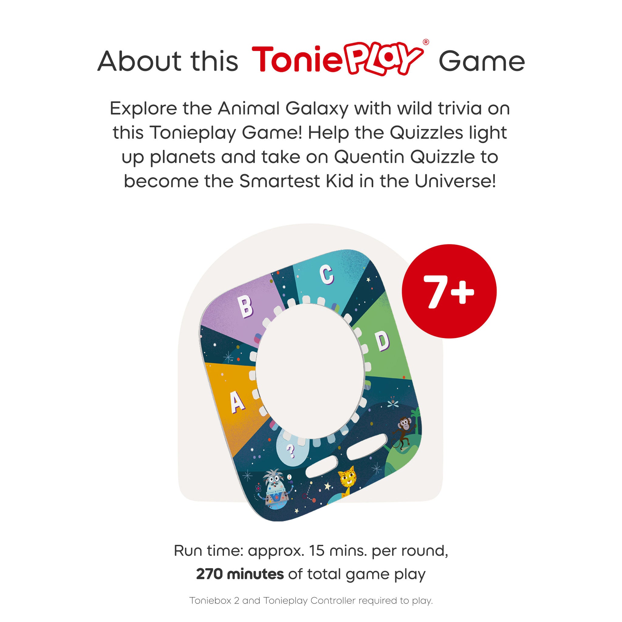 Tonies Tonieplay - The Quizzles: All About Animals