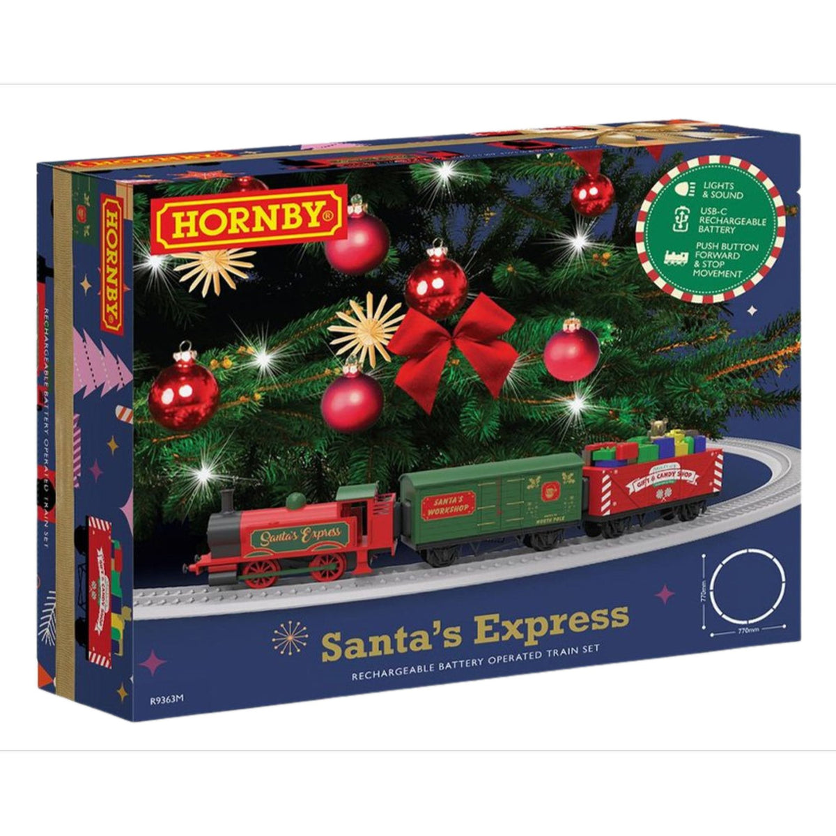 Hornby Santa's Express Train Set