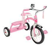 Radio Flyer Classic Dual Deck Tricycle Pink – Toyworld Australia