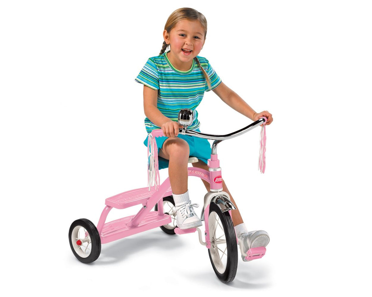 Radio Flyer Classic Dual Deck Tricycle - Pink
