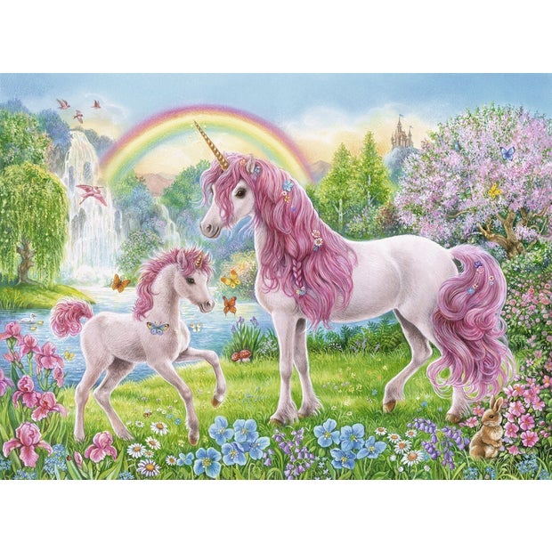 Ravensburger Magical Unicorns 100 Piece & Colouring Booklet